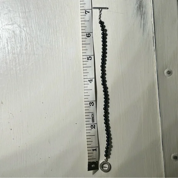 Tiffany & Co. Small Black Onyx Bead Toggle Bracelet - Picture 6 of 6